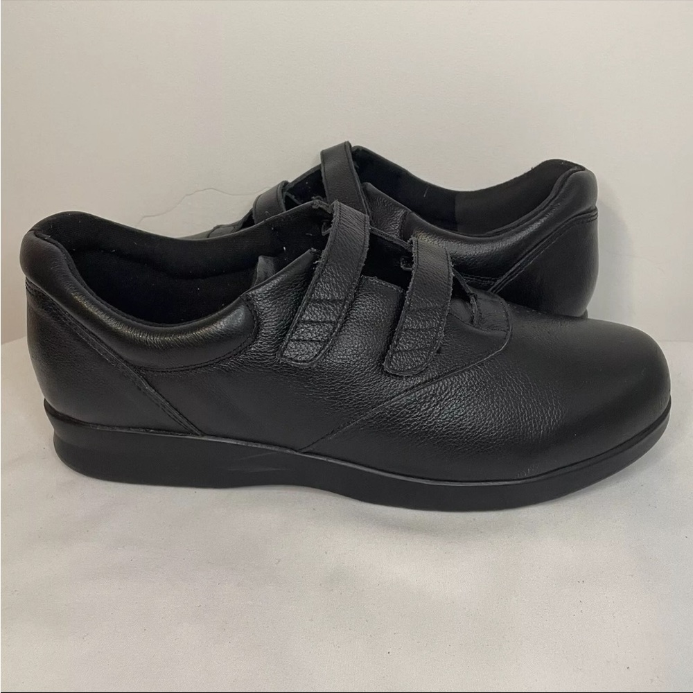 Drew Paradise II Black Leather Walking Shoes Womens Size 11 M Orthopedic